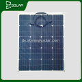 Hocheffizienz monokristalline 100W Solar Flex Panel